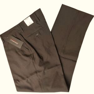 Lashalie.W 006 Men's Dark Brown Dress Pants.